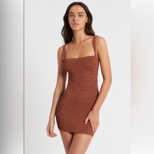 bond-eye Terracotta Tiger The Drew Dress